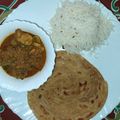 Saranya Vignesh's cooksnap of when they made Wheat parotta.