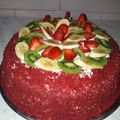 صورة من نور فلسطين، شاركها بعد تجربة وصفة الكيك الاحمر المخمليRed velvet