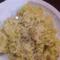 El cooksnap de angela peralta cuando hizo Arroz con Pollo al Azafrán.