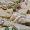 El cooksnap de Mija Cavanillas! cuando hizo Fideos moñitos al wok salteados con vegetales y pollo.