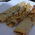El cooksnap de Celeste Acevedo cuando hizo Panqueques con dulce de leche.