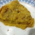 El cooksnap de Julieta Luján cuando hizo Tarta de Calabaza y Cebollas caramelizadas.