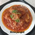 Meena Parajuli's cooksnap of when they made Besan Ke Gatte Ki Sabji.