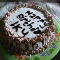 Cooksnap dari siti nurajijah untuk resep Base cake / bolu ultah nyoklat dan moist