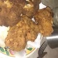 El cooksnap de Cel Velazquez cuando hizo Pollo crispy.