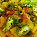 Мдди Мдиї's cooksnap of when they made Aloo ki spicy bhujiya.
