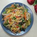 Cooksnap của Điệp Vũ khi họ làm theo món Gỏi đu đủ tai heo