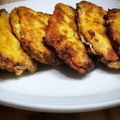 El cooksnap de Arianne cuando hizo Cordon Bleu caseros.