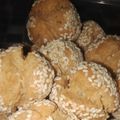 Cooksnap dari Atiin untuk resep Kue Ketawa Wijen / Onde-Onde Ketawa