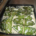 El cooksnap de Maria Eugenia Chávez cuando hizo Canelones light (sin masa).