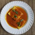 Runu Chowdhury's cooksnap of when they made অমলেট কারি (omelette curry recipe in Bengali).