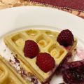 صورة من Heo 0se، شاركها بعد تجربة وصفة وافل مع صوص الفراولة 🍓🧇