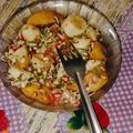 Nirmala Rajput का कुकस्नैप जब उन्होंने अंकुरित सलाद (फलों के साथ) (Ankurit salad (Falo ke saath) recipe in Hindi) बनाया था।