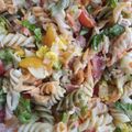El cooksnap de edu cuando hizo Ensalada de pasta con mahonesa de curry.