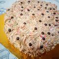 Cooksnap dari Masnun Mutho Khoiriah untuk resep Base cake "Black forest kukus"