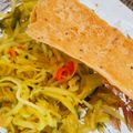 Misha का कुकस्नैप जब उन्होंने फाफड़ा और पपीता की चटनी (Fafda aur papita ki chutney recipe in hindi) बनाया था।