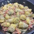 El cooksnap de mayminuscule cuando hizo Alcachofas congeladas con jamón.