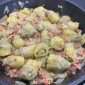 El cooksnap de mayminuscule cuando hizo Alcachofas congeladas con jamón.