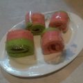 Cooksnap dari vitha beequenza untuk resep Rainbow roll cake (ide jualan)