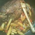 Mariam Azeem (Umme Sarim)'s cooksnap of when they made Roast & Bake whole Mutton Leg (Bakray ki raan).