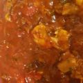 El cooksnap de Raquel Ferrari cuando hizo Salsa de Gambones y Setas.