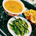 Sapna (Dream's kitchen) 🍪 🥣🍱🧁🍴's cooksnap of when they made Masoor Dal Soup with Roasted French beans.