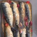 El cooksnap de Elena Oliva cuando hizo Sardinas gigantes en escabeche semi picante.