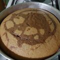El cooksnap de Maria Belen cuando hizo Bizcochuelo marmolado, sin leche.