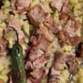 El cooksnap de Elishita cuando hizo Costillita de cerdo con calabacitas 🐷🐖🍖.
