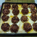 El cooksnap de Josiane Da Silva cuando hizo Albóndigas con papas gratinadas.