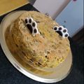 El cooksnap de Laura Giménez cuando hizo Torta para perros🐶🎂.
