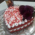 کوک اسنپ 🌷Mahya🌷 بعد از امتحان کردن جارکیک ردولوت ❤‌ Red Velvet Jar Cake.
