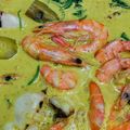Cooksnap Nur Nadiah semasa beliau membuat Gulai Kuning Udang Bersama Pucuk Mulberi.