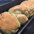 Misaki Oba's cooksnap of when they made Onion n dhania bread.