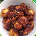 Cooksnap dari yusiana wahyu untuk resep Telur dan ayam masak habang khas Kalsel