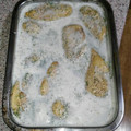 El cooksnap de sadense cuando hizo Pechuga de pollo con salsa verde y nata.