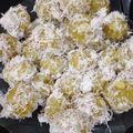 Cooksnap dari Raudhotul Miul Hasanah untuk resep Kelpon Telo / Kelpon Ubi Jalar