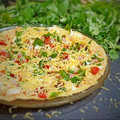 Sanjhbati Sen.'s cooksnap of when they made মশলা পাপড় (Masala Papad recipe in Bengali).