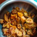 pinky makhija का कुकस्नैप जब उन्होंने करेला और प्याज़ की सूखी सब्जी(karela aur pyaz ki sukhi sabzi recipe in hindi) बनाया था।