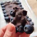 El cooksnap de Mate Amargo 🧉🍪 cuando hizo Tiktok trending: Choc Blueberry Bark 🫐🍫🤯 // Barra de chocolate & arándanos.