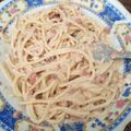 Cooksnap dari Alivia Ayu untuk resep Spaghetti saus carbonara simpel