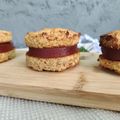 El cooksnap de Carolina CASTRO cuando hizo Alfajores de avena y coco rellenos de membrillo 😋😋.