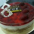 صورة من Farah Ka 🌹، شاركها بعد تجربة وصفة تشيز كيك الفراولة 🍓