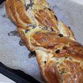 El cooksnap de Beatriz cuando hizo Pan brioche trenzado.