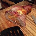 El cooksnap de María Inés Vilas cuando hizo Colita de cuadril rellena.