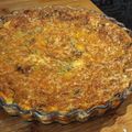 El cooksnap de CDNavarro cuando hizo Quiche de espinacas con salmón.