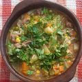 El cooksnap de Klaudius Antoninus Lemus cuando hizo Carbonada chilena.
