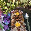 Rina Das's cooksnap of when they made এঁচোড়ের বিরিয়ানী (enchorer biriyani recipe in Bengali).
