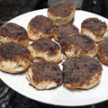 El cooksnap de Valeria cuando hizo Tortitas negras.