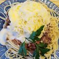 El cooksnap de Adela Mora cuando hizo Pasta Manchadita.